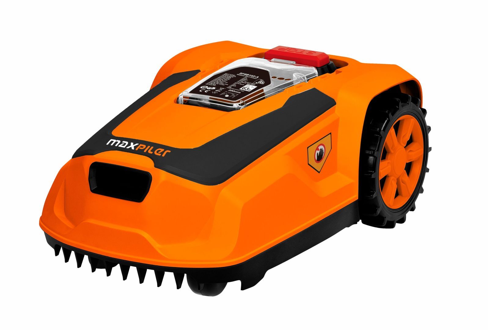 Газонокосилка-робот с Wi-Fi аккумуляторная бесщёточная MAXPILER MLMR ...