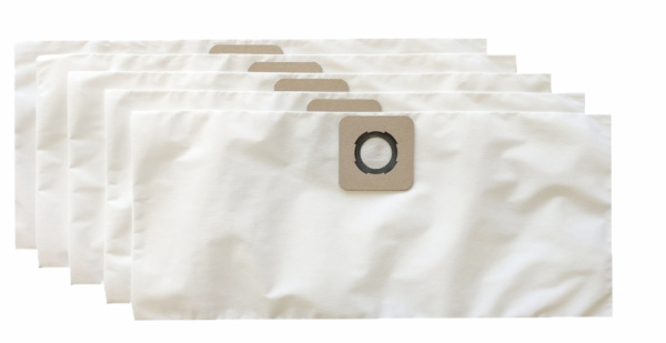 Мешки для пылесоса MVB-0120 (синтетические,не боятся мокрой пыли, 5 шт в упак., 20 л.)