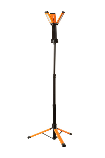 Мачта осветительная аккум. MAXPILER MTWL-02 (700/1200/2000 Лм, АКБ 4Ач, 3 свет.модуля, телескоп)