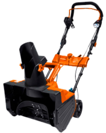 Снегоуборщик электрический MAXPILER MSTE-2000 (2000 Вт, ш46см, в20см, фара) 