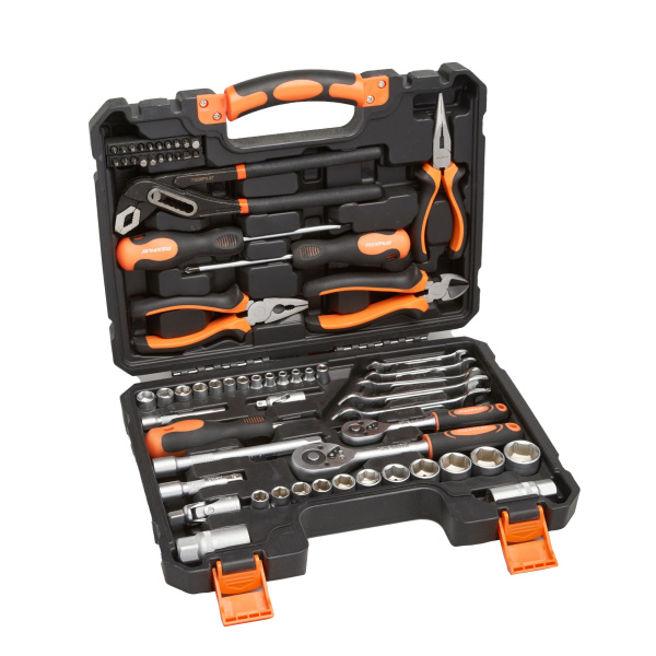 Набор инструментов MAXPILER MXT-65-SET (65 предметов, 3/8" и 1/4", CrV) Набор инструментов MAXPILER MXT-65-SET (65 предметов, 3/8" и 1/4", CrV)