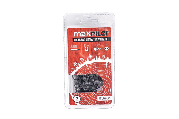 Цепь пильная MX (450мм./18",0,325",1,3 мм. 72 зв.(PIT GCS52-D1..GCS52-C2.Парма 2М Carver) в блистере