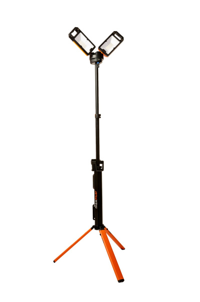 Мачта осветительная аккум. MAXPILER MTWL-01 (500/1500/5000 Лм, АКБ 4Ач, 2 свет.модуля, телескоп)